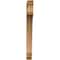 Ekena Millwork Legacy Traditional Rough Sawn Bracket, Western Red Cedar, 4"W x 30"D x 42"H BKT04X30X42LEC01RWR - alternate 4